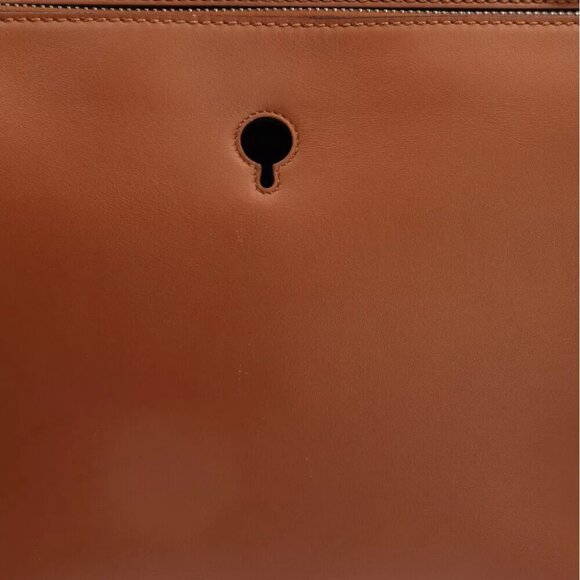 FENDI Shoulder Bag leather 2way Dot com used - Picture 11 of 12